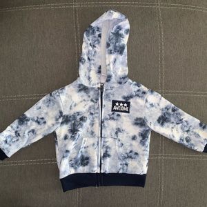 Toddler boy zip up hoodie
